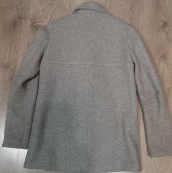 Vintage Yigal Azrouel double faced wool classic unisex pea coat - Picture 4 of 5